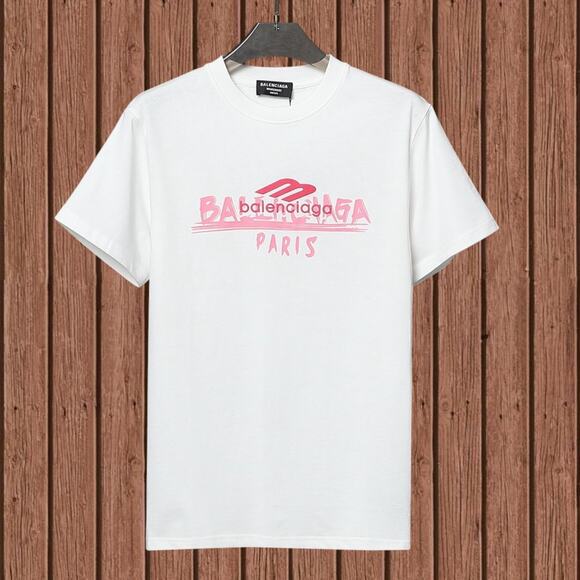Classic Women's Balenciaga Short Sleeve White - Picture 1 of 4